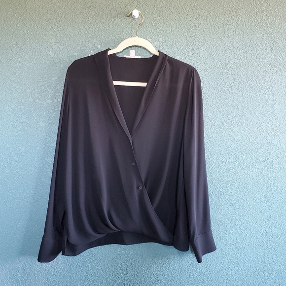 Chelsea28 Tops - Slouchy Crossbody Blouse